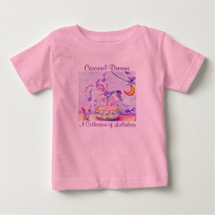 Carousel Dreams Pink Baby Tutu Bodysuit