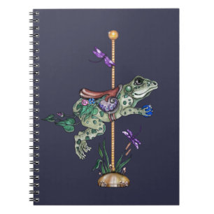 Carousel Frog Notebook