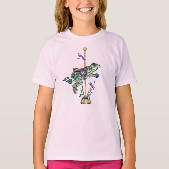 Carousel Frog T-Shirt (Front)