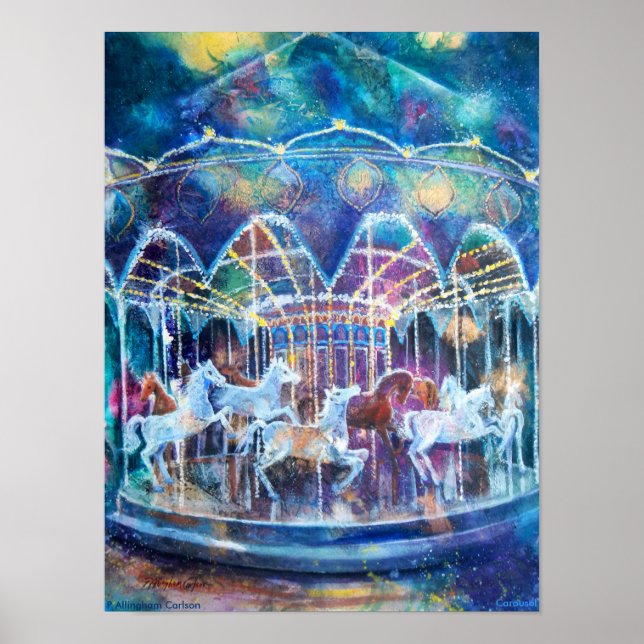 Carousel Galaxy Poster (Front)