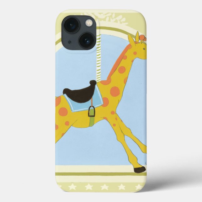 Carousel Giraffe by June Erica Vess Case-Mate iPhone Case (Back)