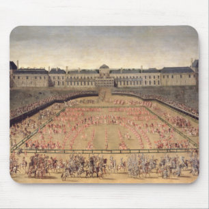 Carousel given for Louis XIV Mouse Mat