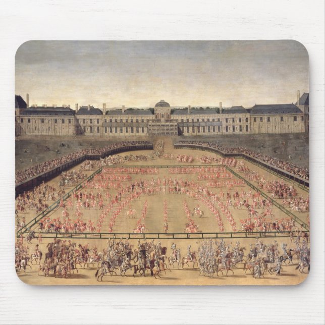 Carousel given for Louis XIV Mouse Mat (Front)