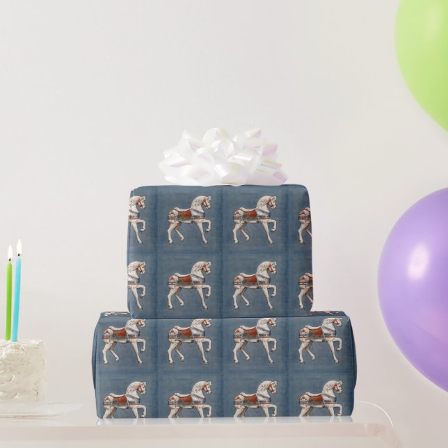 Carousel Horse by Henry Murphy  Wrapping Paper (Party Gifts)