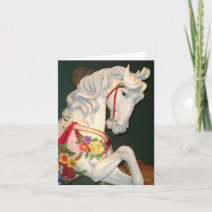 Carousel Horse Card