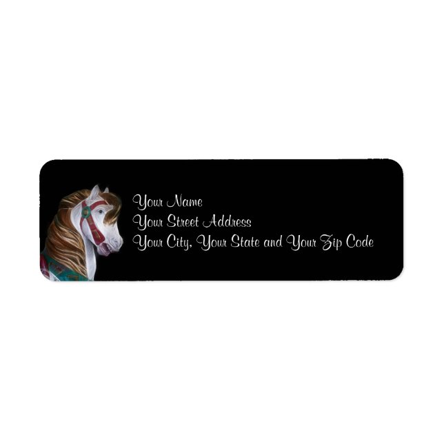 Carousel horse head (Front)