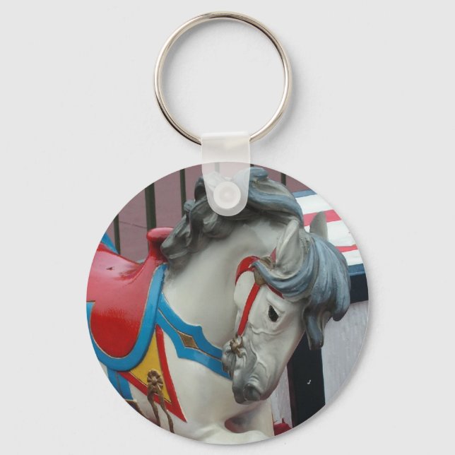 Carousel Horse Keychain (Front)