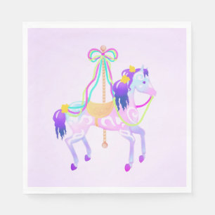 Carousel Horse party napkins