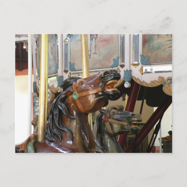 Carousel Horse postcard (Front)
