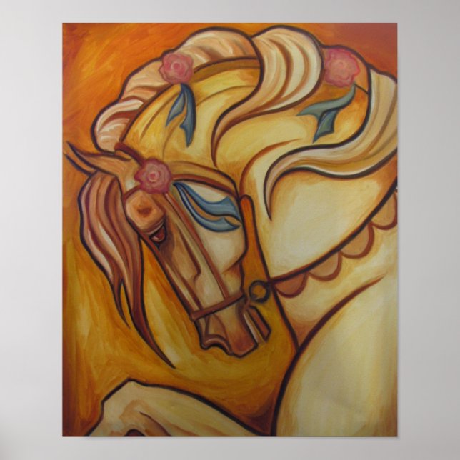 Carousel Horse Poster (Front)