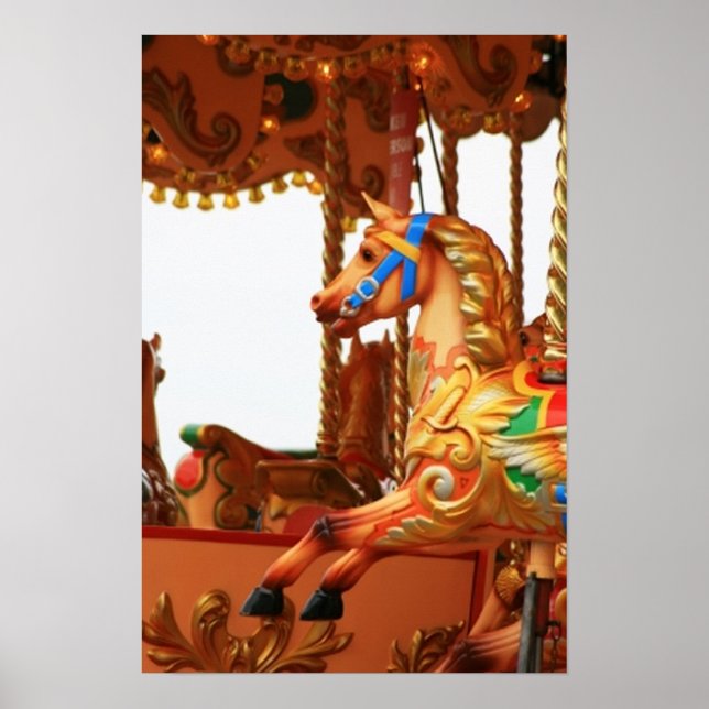Carousel Horse Poster (Front)
