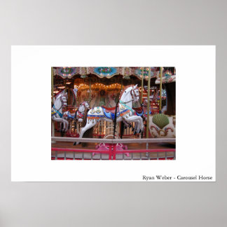 Carousel Horse Poster