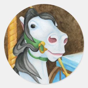 Carousel Horse Sticker