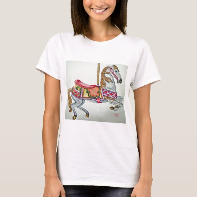 carousel horse T-Shirt (Front)