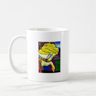 Carousel Horse With Yellow Mane Coffee Mug