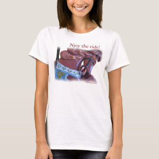 carousel_horsej_3643_ Njoy the ride T-Shirt