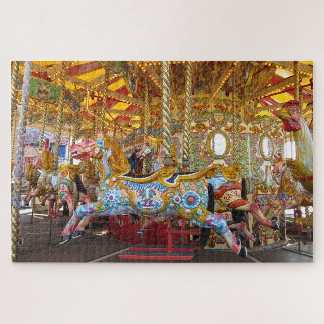 carousel horses puzzle (Horizontal)