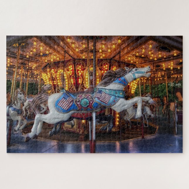 carousel horses puzzle (Horizontal)