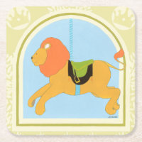 Carousel Lion by June Erica Vess