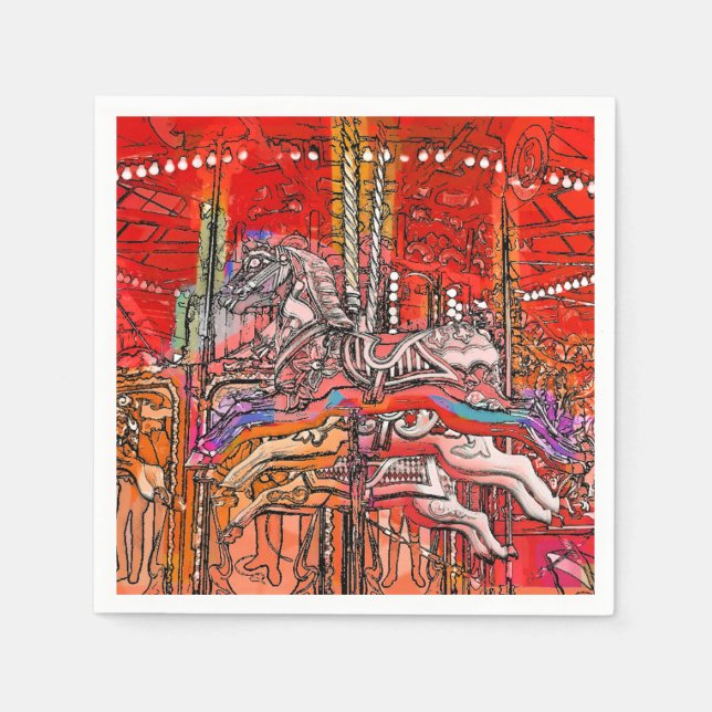 CAROUSEL NAPKIN (Front)