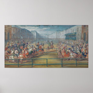 Carousel of Amazons in 1682 Poster