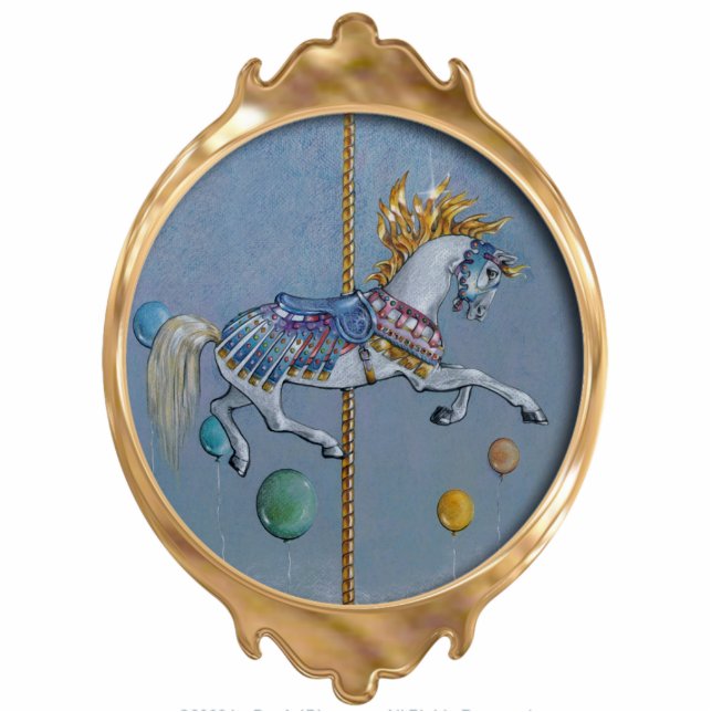 Carousel Opus One Ornament Photo Sculpture Decoration (Front)