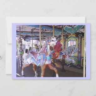 CAROUSEL PARTY INVITATION