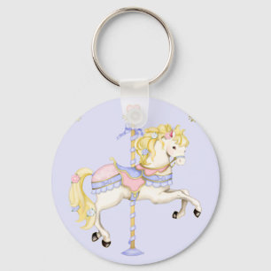 Carousel Pony Key Ring