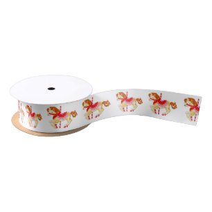 Carousel Pony Satin Ribbon