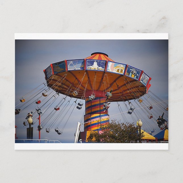 Carousel Postcard (Front)