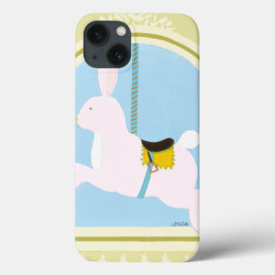 Carousel Rabbit by June Erica Vess iPhone 13 Case