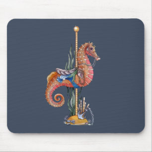Carousel Seahorse Mouse Mat