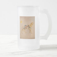 Carousel Tiger Frosted Cup