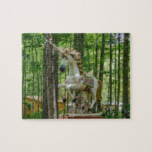 Carousel Unicorn  Jigsaw Puzzle