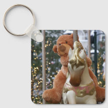 Carousel with Teddy Bear