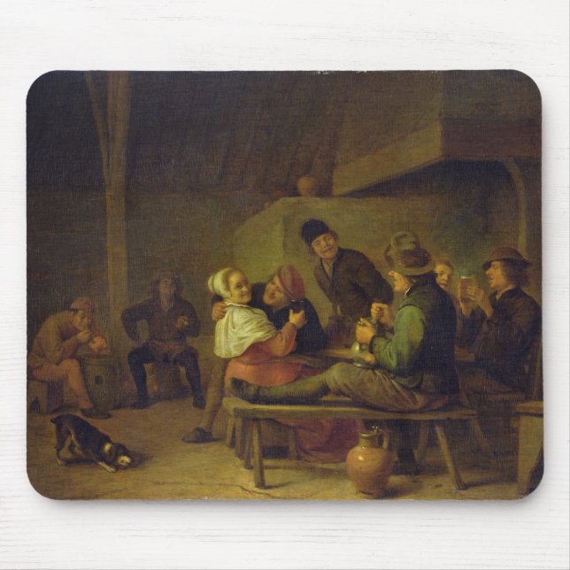 Carousing Farmers Mouse Mat (Front)