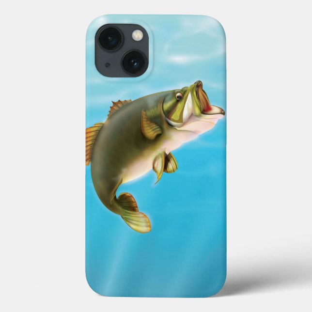 Carp Bass Fishing Case-Mate iPhone Case (Back)