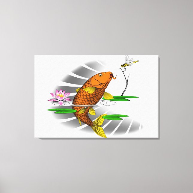 Carp Canvas Print (Front)