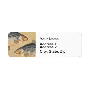 Carp fish fishing painting freshwater