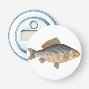 Carp fish fishing painting freshwater bottle opener
