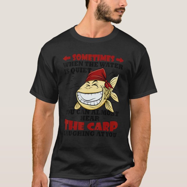 Carp Fishing For Men Catfish And Carp T-Shirt (Front)