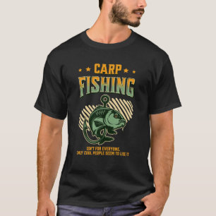 Carp Fishing Lover Funny Catfish And Carp Angling T-Shirt