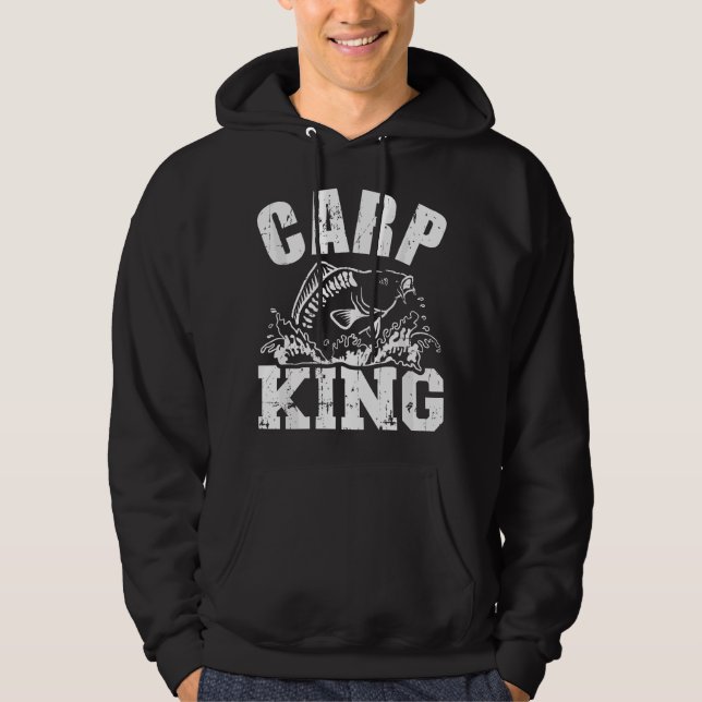 Carp king fishing hoodie (Front)