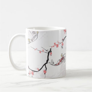 carp koi fish nature landscape view sketch illustr coffee mug