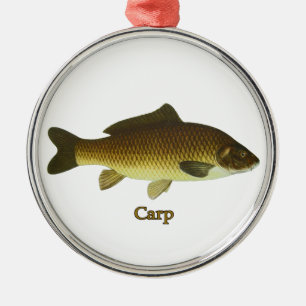 Carp Metal Tree Decoration