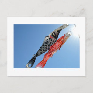 Carp Streamers (Koinobori): Tokyo, Japan Postcard
