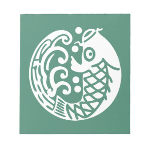 Carp wave notepad