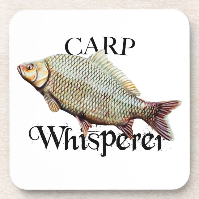 Carp Whisperer Coaster (Front)