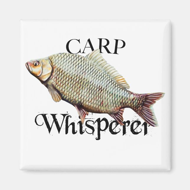 Carp Whisperer Magnet (Front)