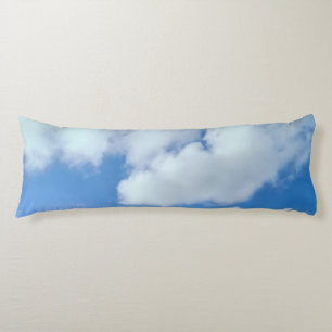 Carpathian Blue Sky Peaks – Romania Mountain Art Body Cushion